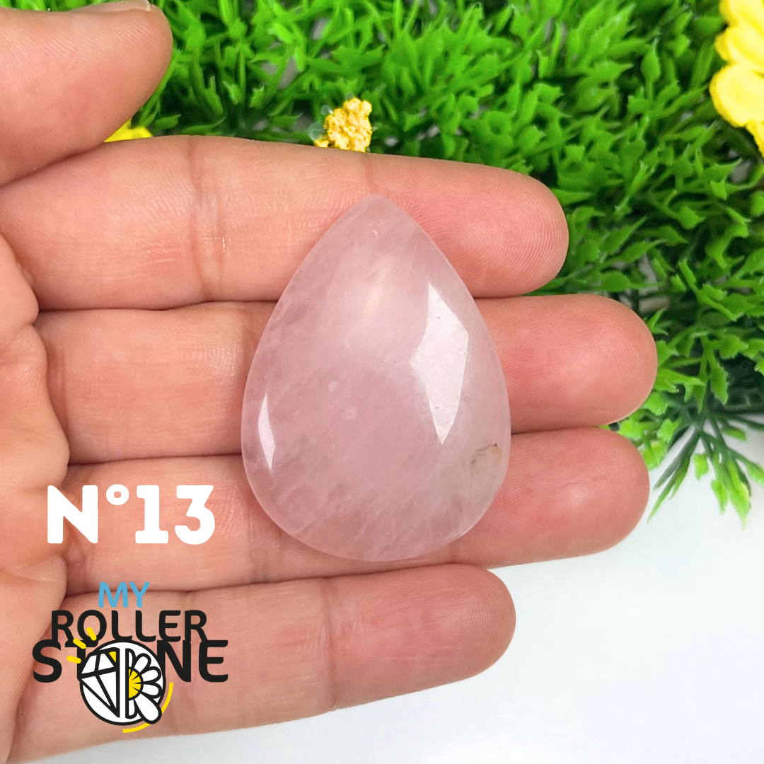 Pendentif Quartz rose percé