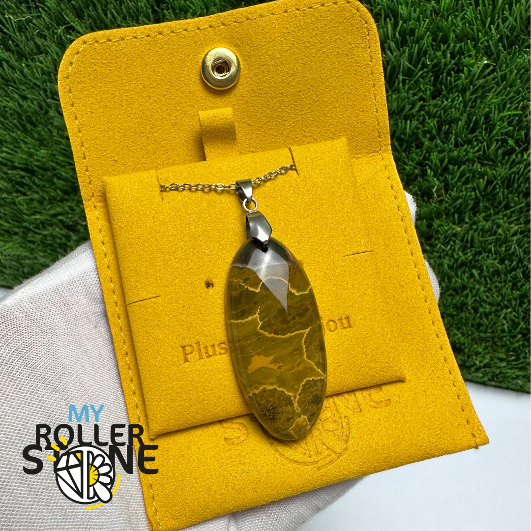 Pendentif Jaspe Océan