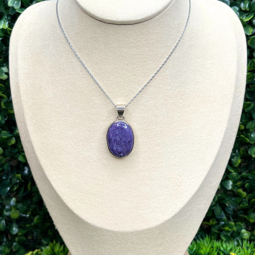 Pendentif Charoite #5