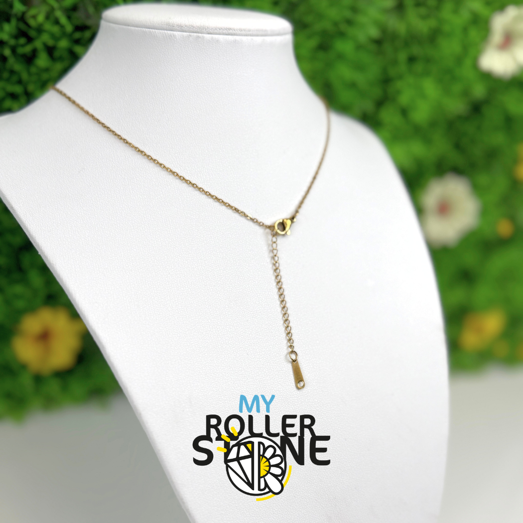 Collier Lotus acier Inoxydable