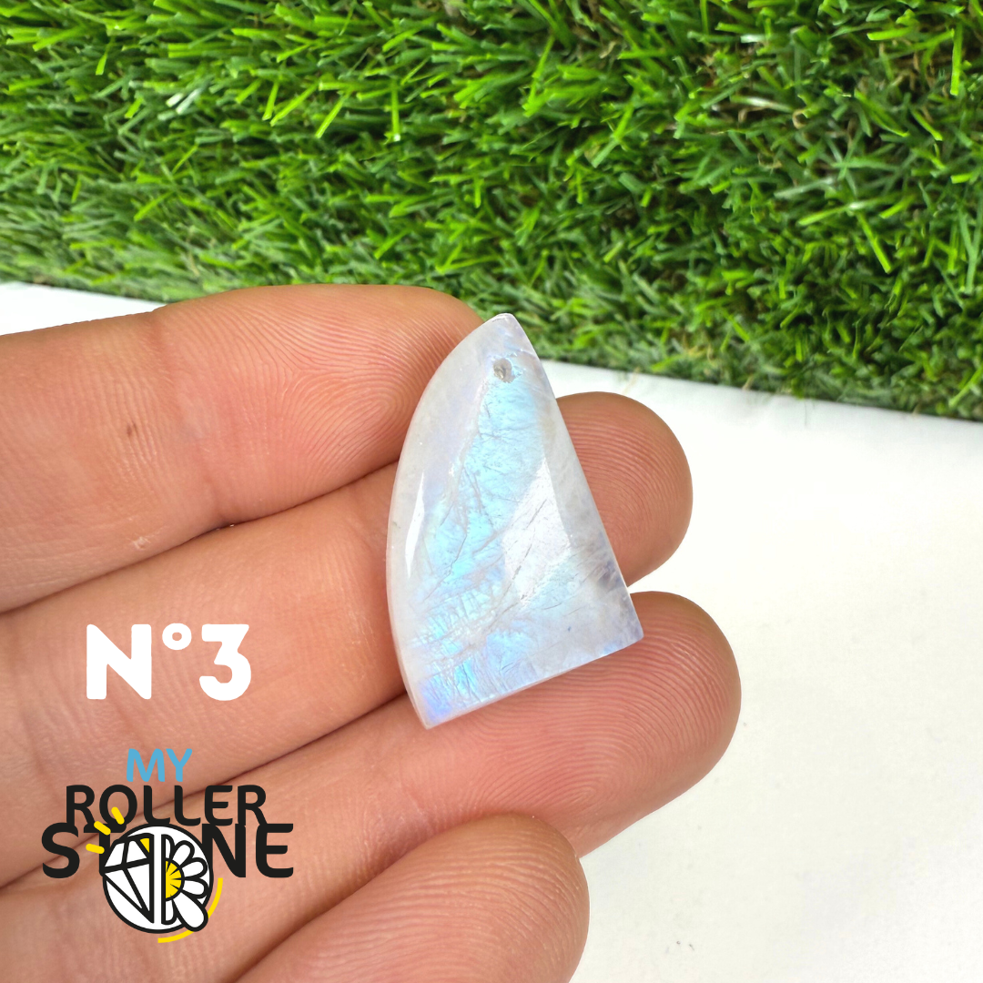 Pendentifs Pierre de lune Forme Libre 5A