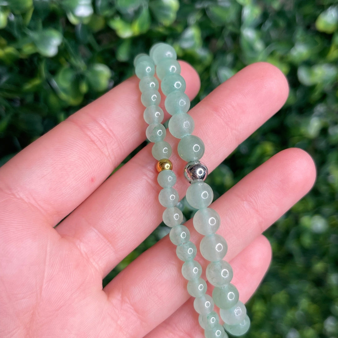 Bracelet Aventurine Verte