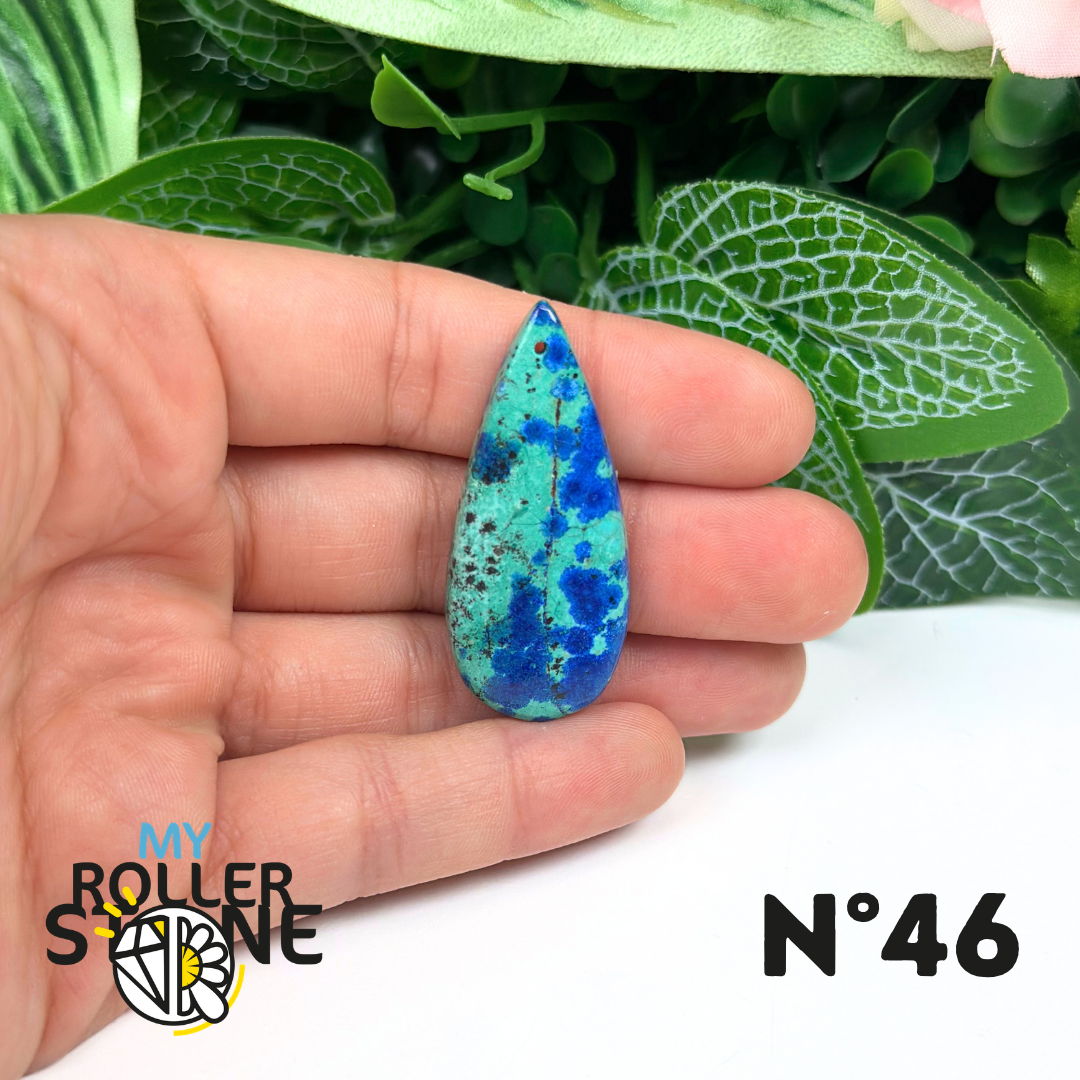 Pendentif Azurite Malachite 5A