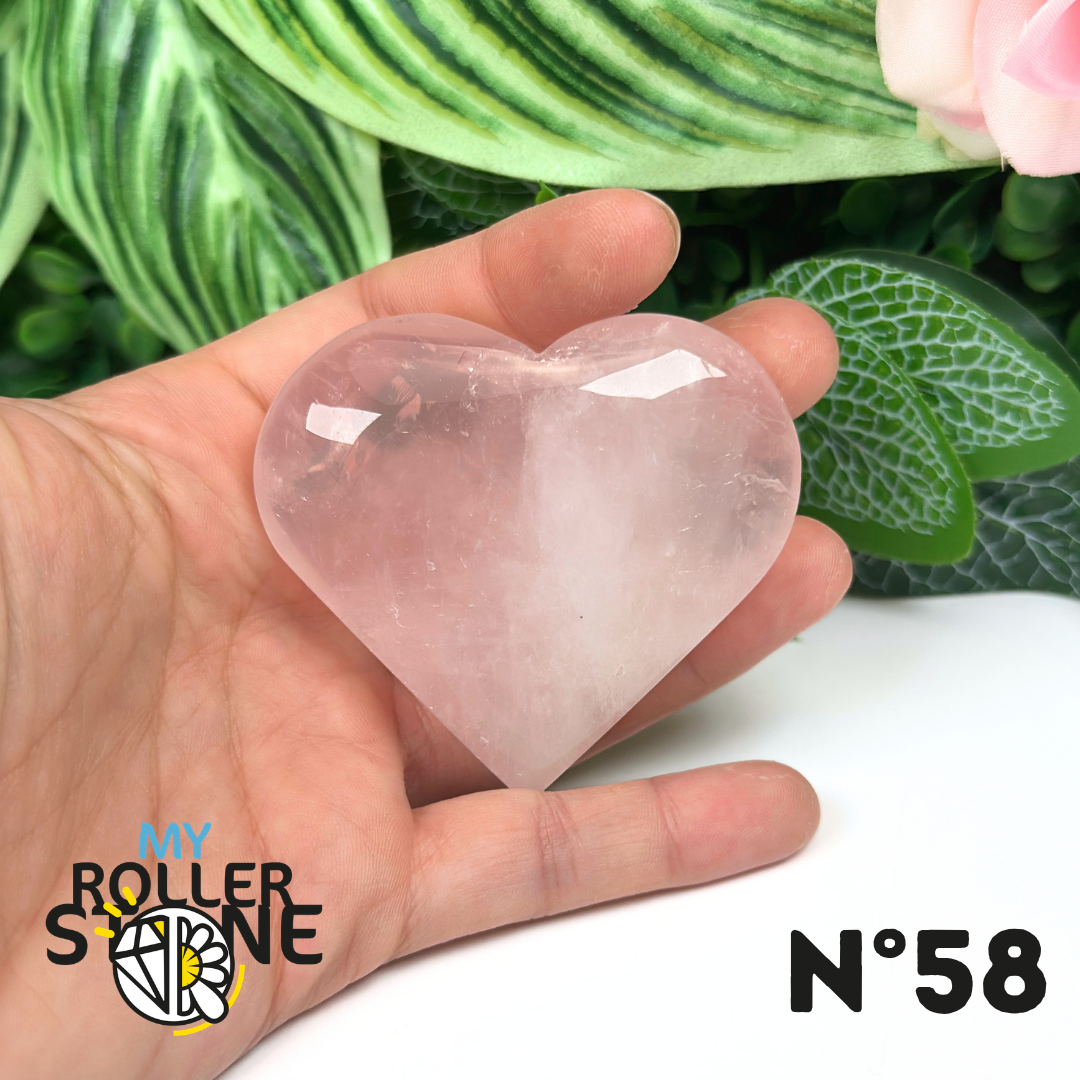 Cœur en Quartz rose