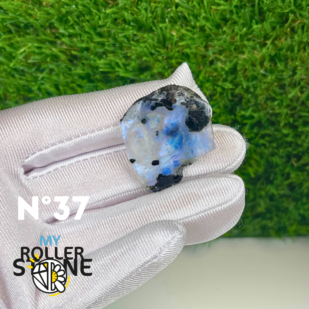 Pendentif Percé Pieristérite tranche semi brute 5A