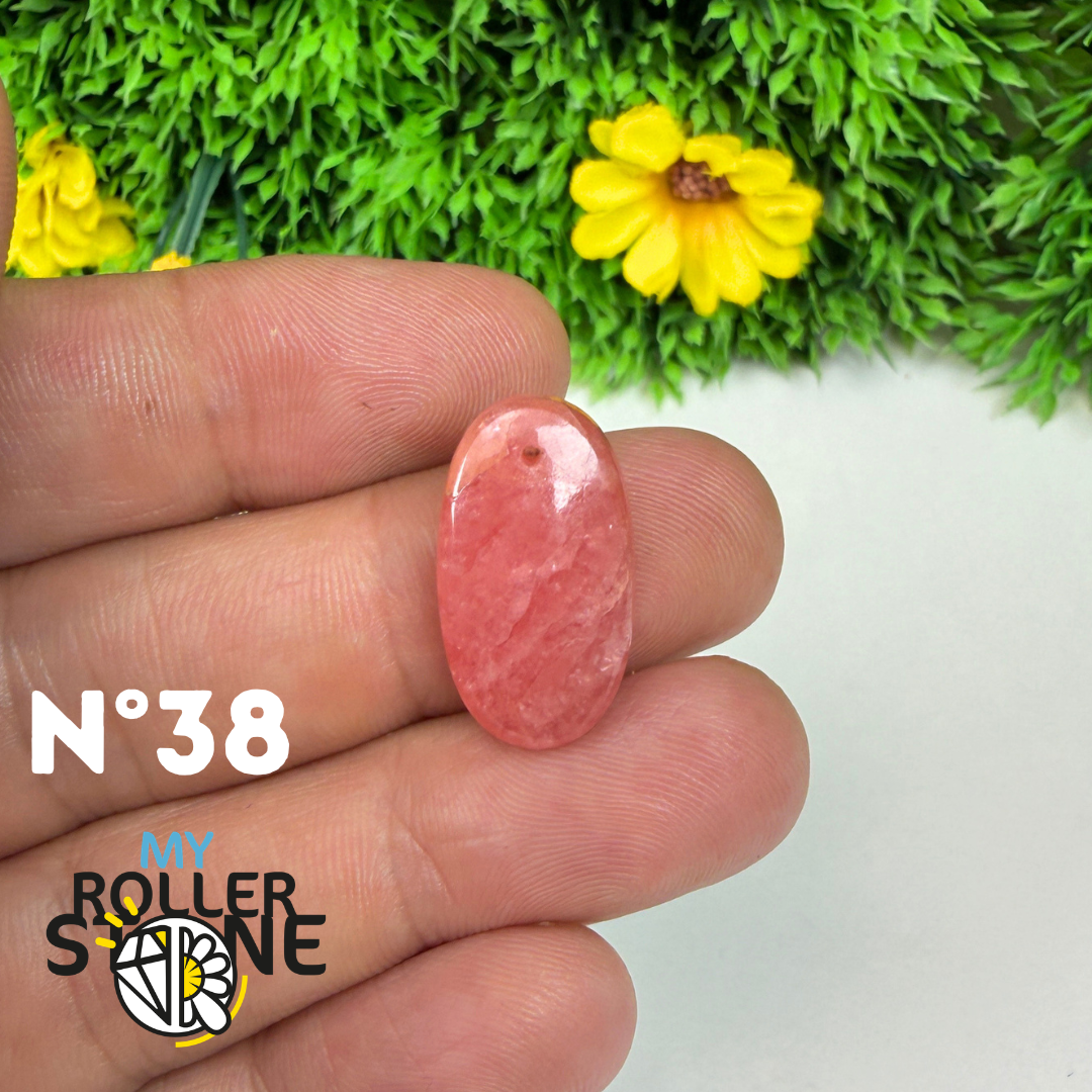 Pendentif percé Rhodochrosite Qualité gemme