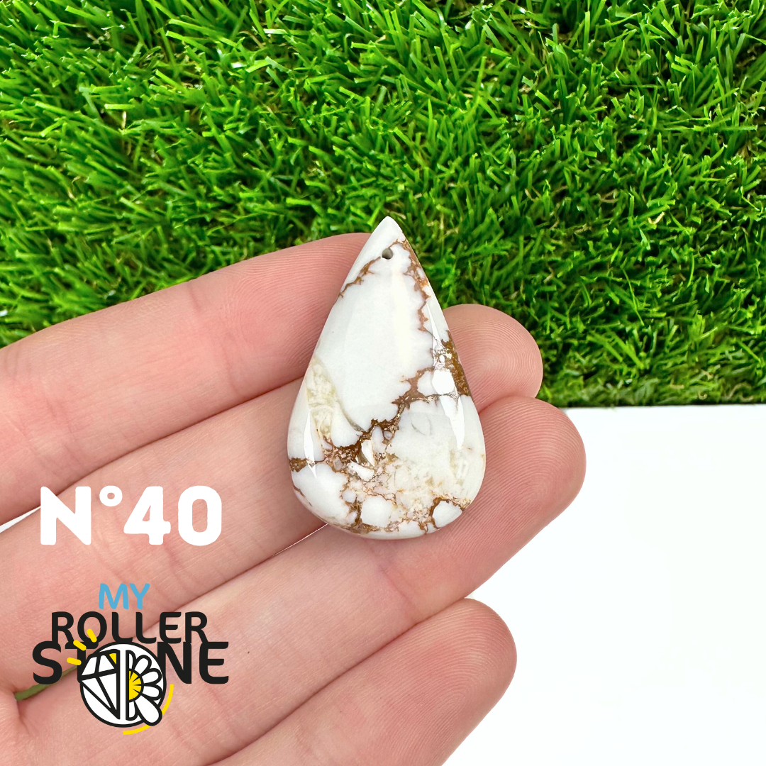 Pendentif en Magnésite « Cheval Sauvage »