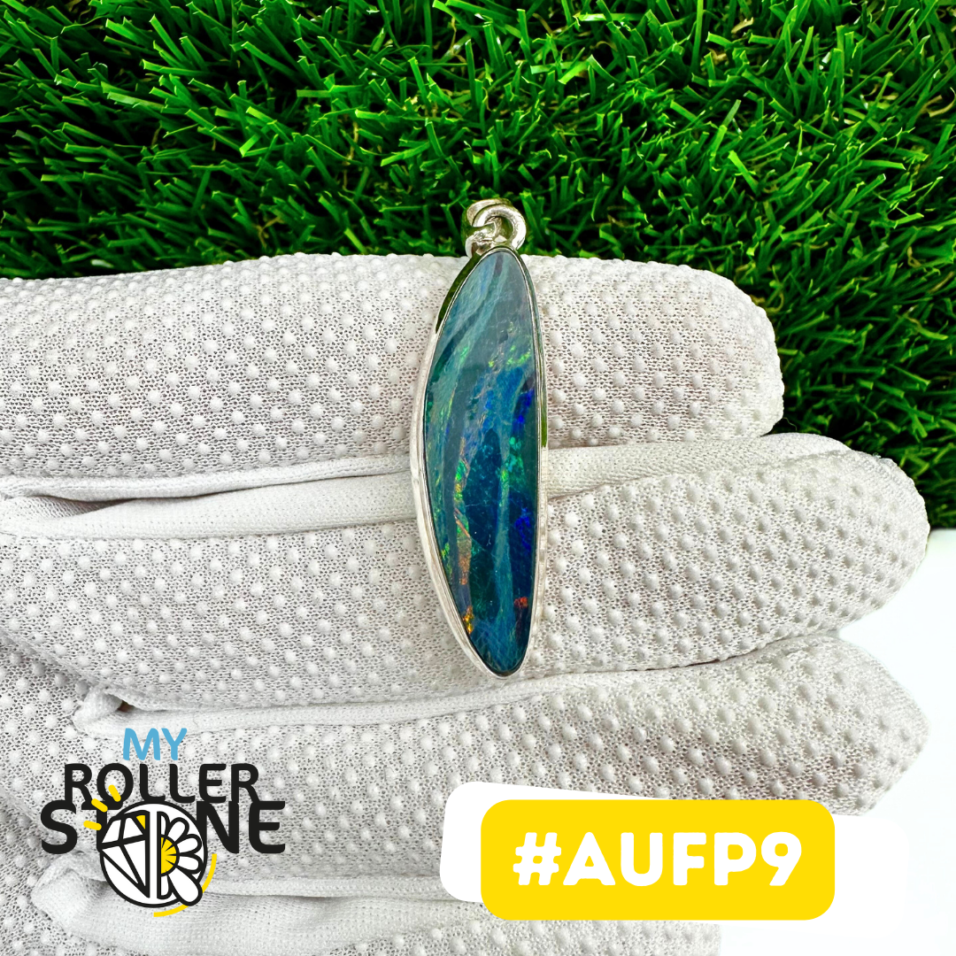 Pendentif Opale Australienne Argent 925 (AUFP9)