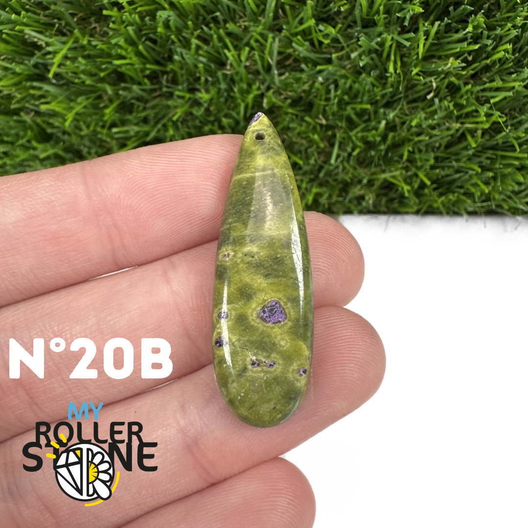 Pendentif Percées Atlantisite Goutte