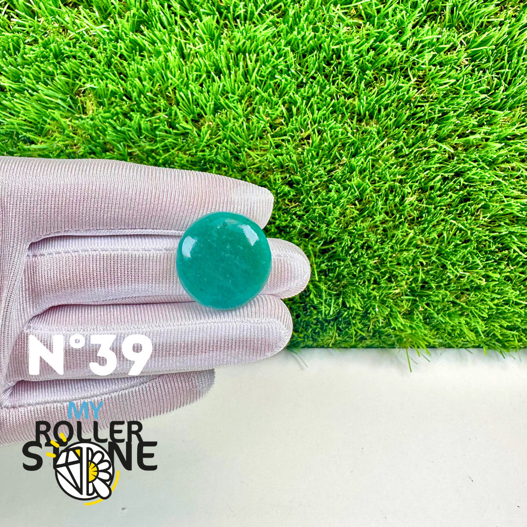 Pendentif Amazonite bleue