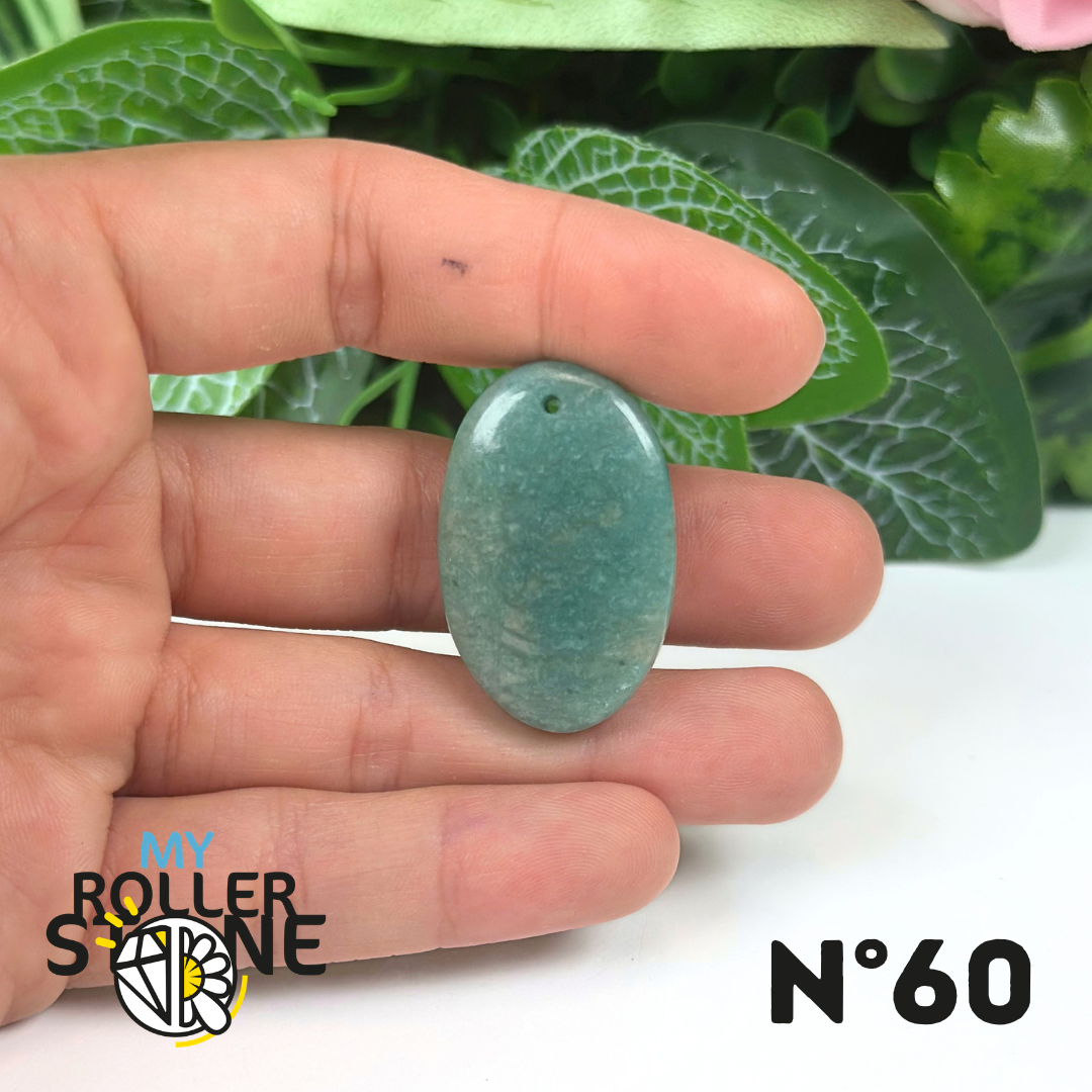 Pendentif Amazonite Brésil 5A