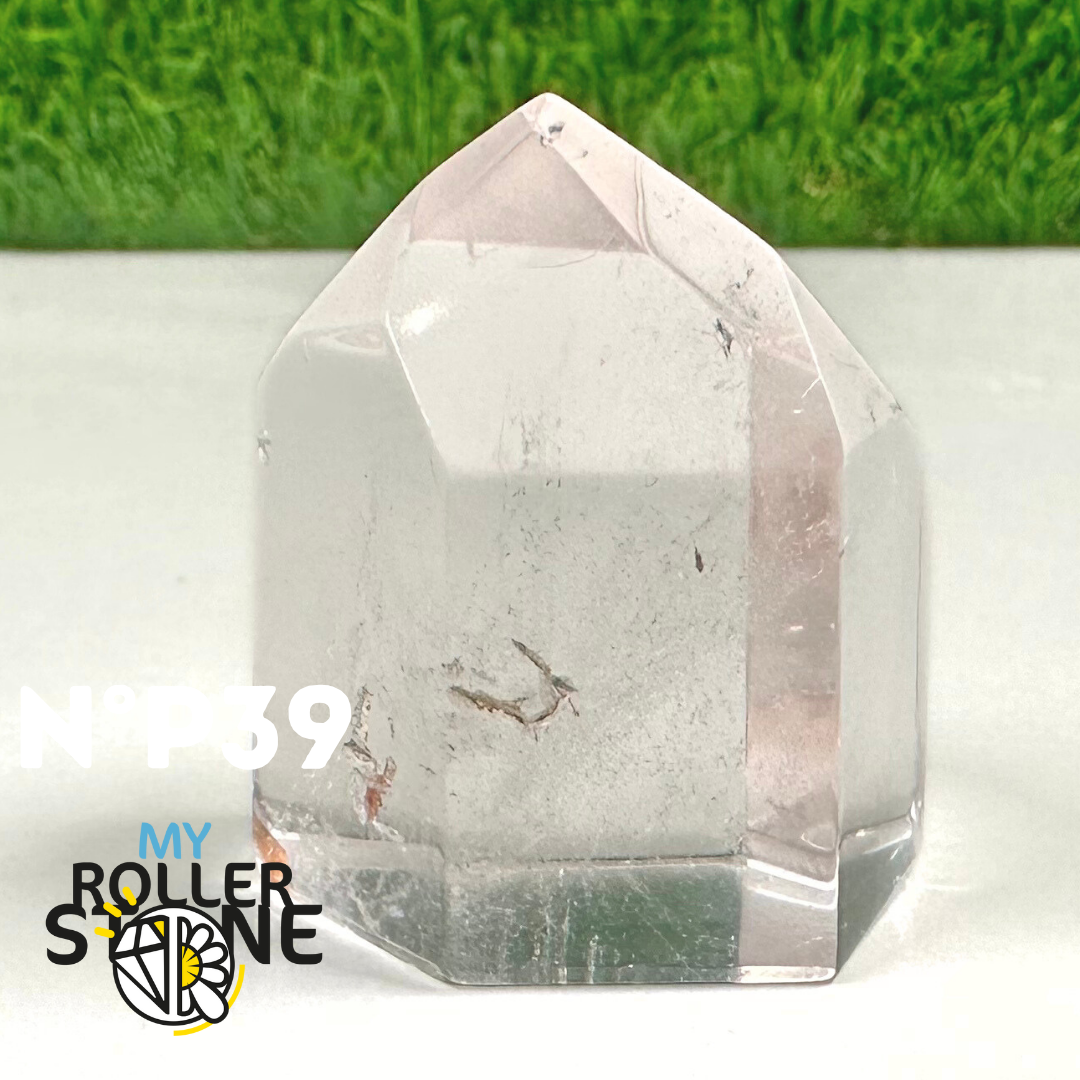 Pointe en Cristal de Roche Petite Taille