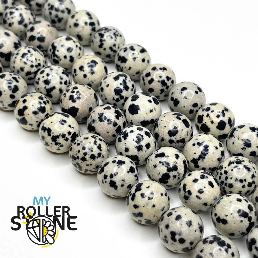 Perle Jaspe Dalmatien 10 MM