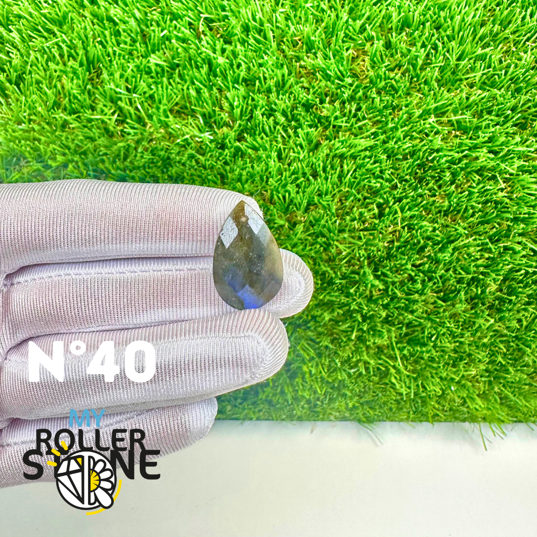 Pendentifs Labradorite blue fire Facettée 5A