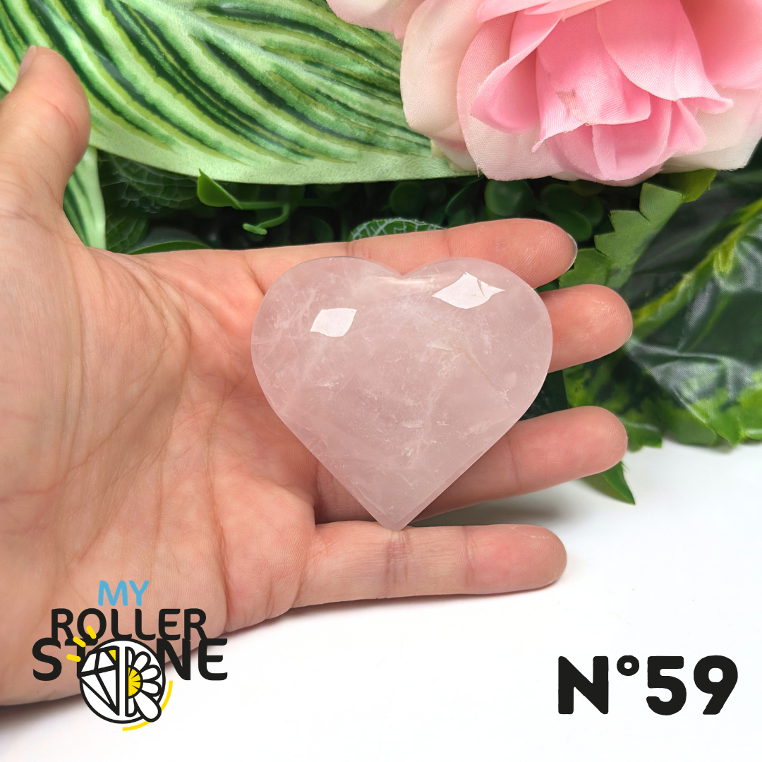 Cœur en Quartz rose