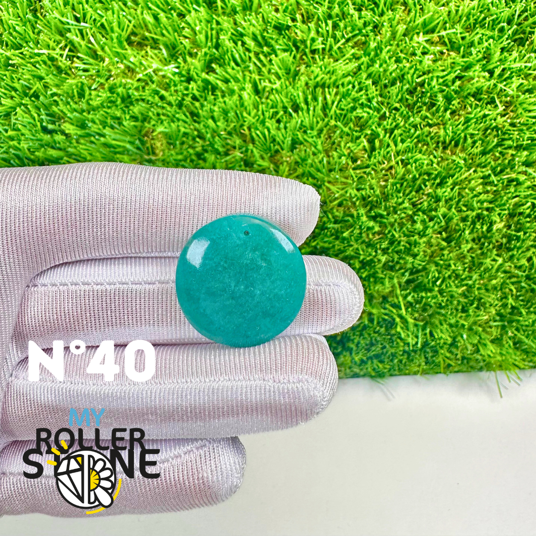 Pendentif Amazonite bleue