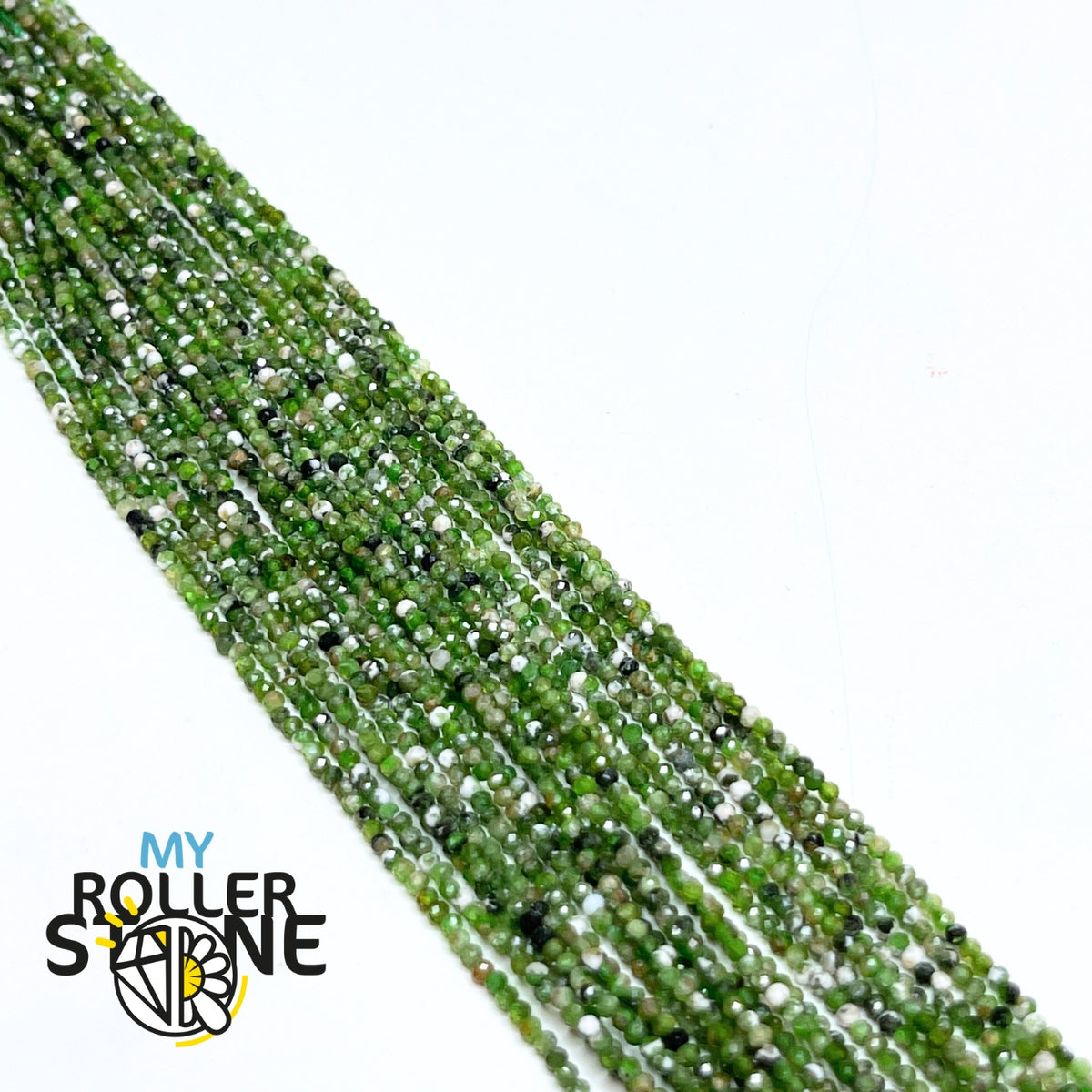 Perles Facettées Diopside