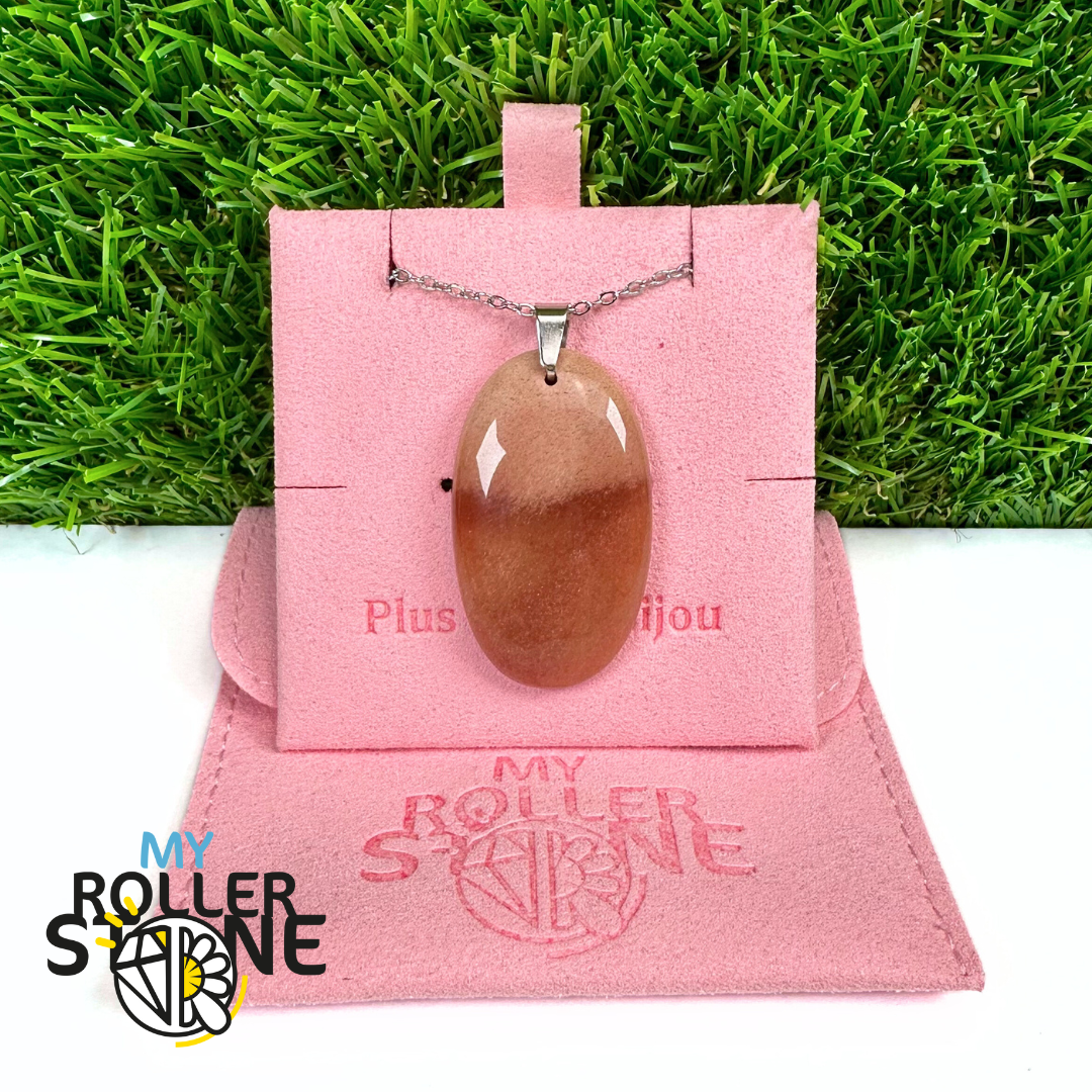 Pendentif Percé Amazonite Pêche