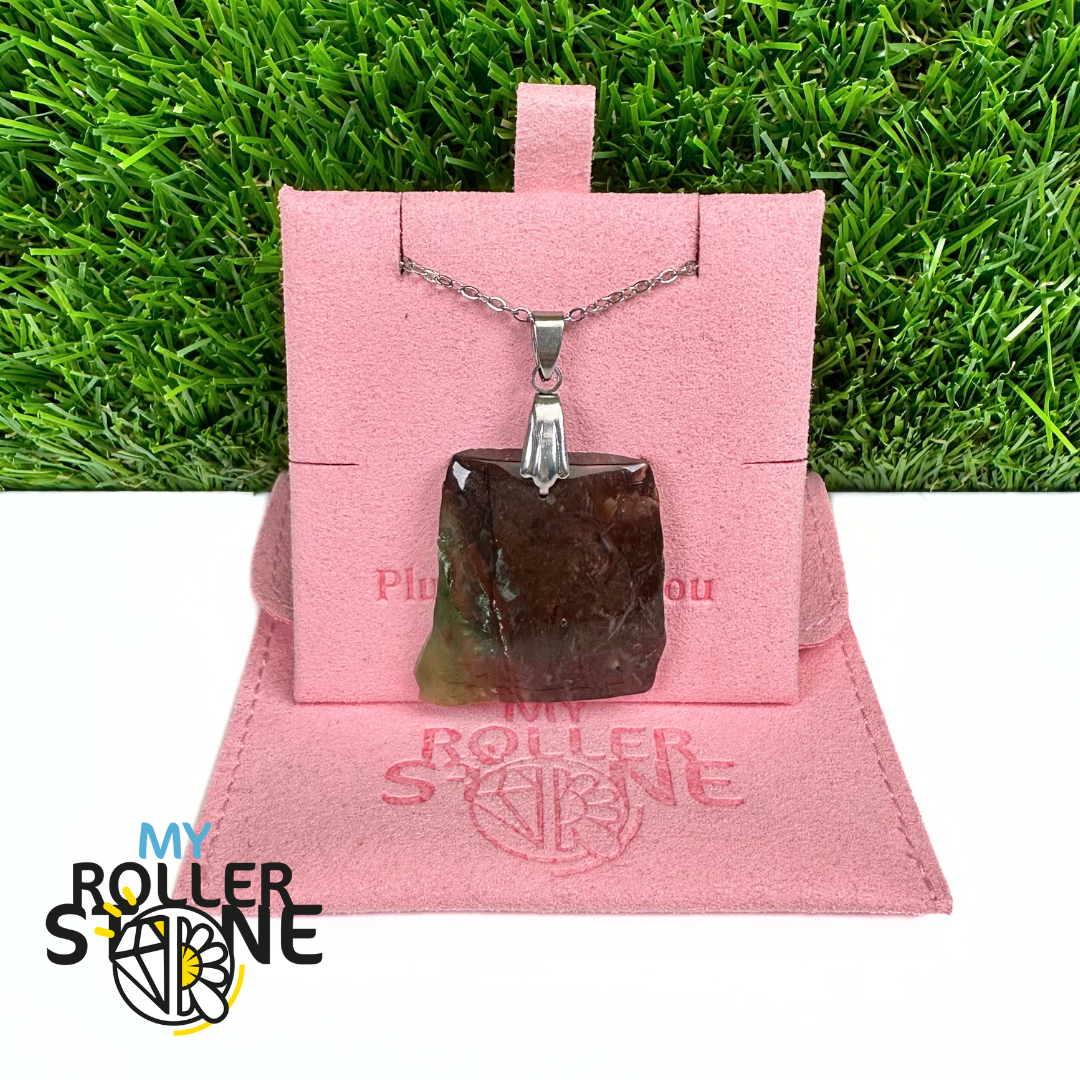 Pendentif Percé Aquaprase tranche 5A