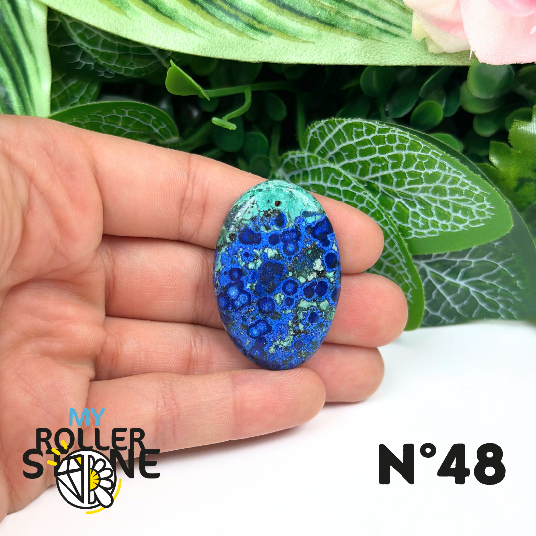 Pendentif Azurite Malachite 5A