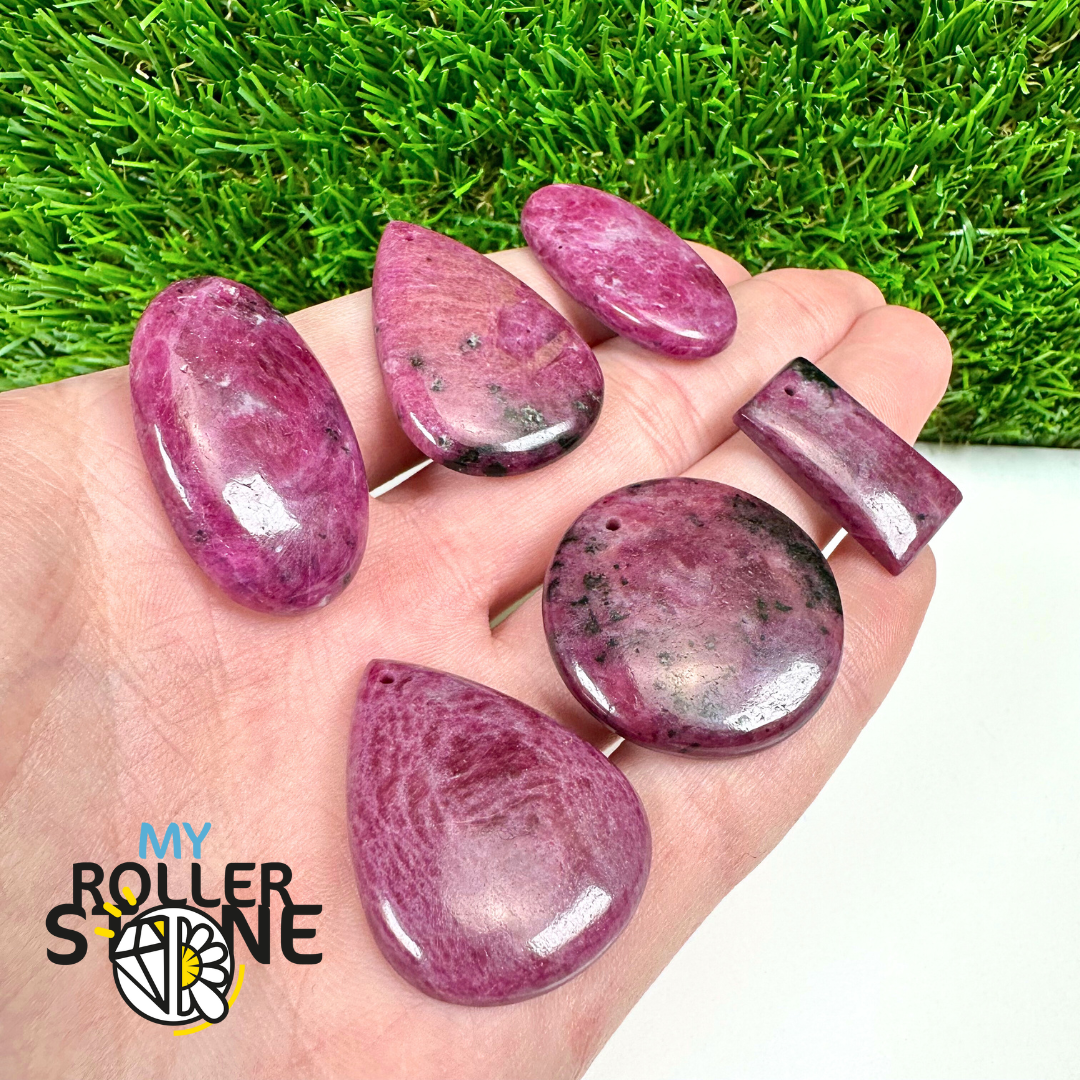 Pendentif Percé Rubis 3A