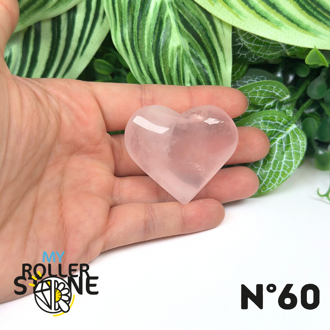 Cœur en Quartz rose