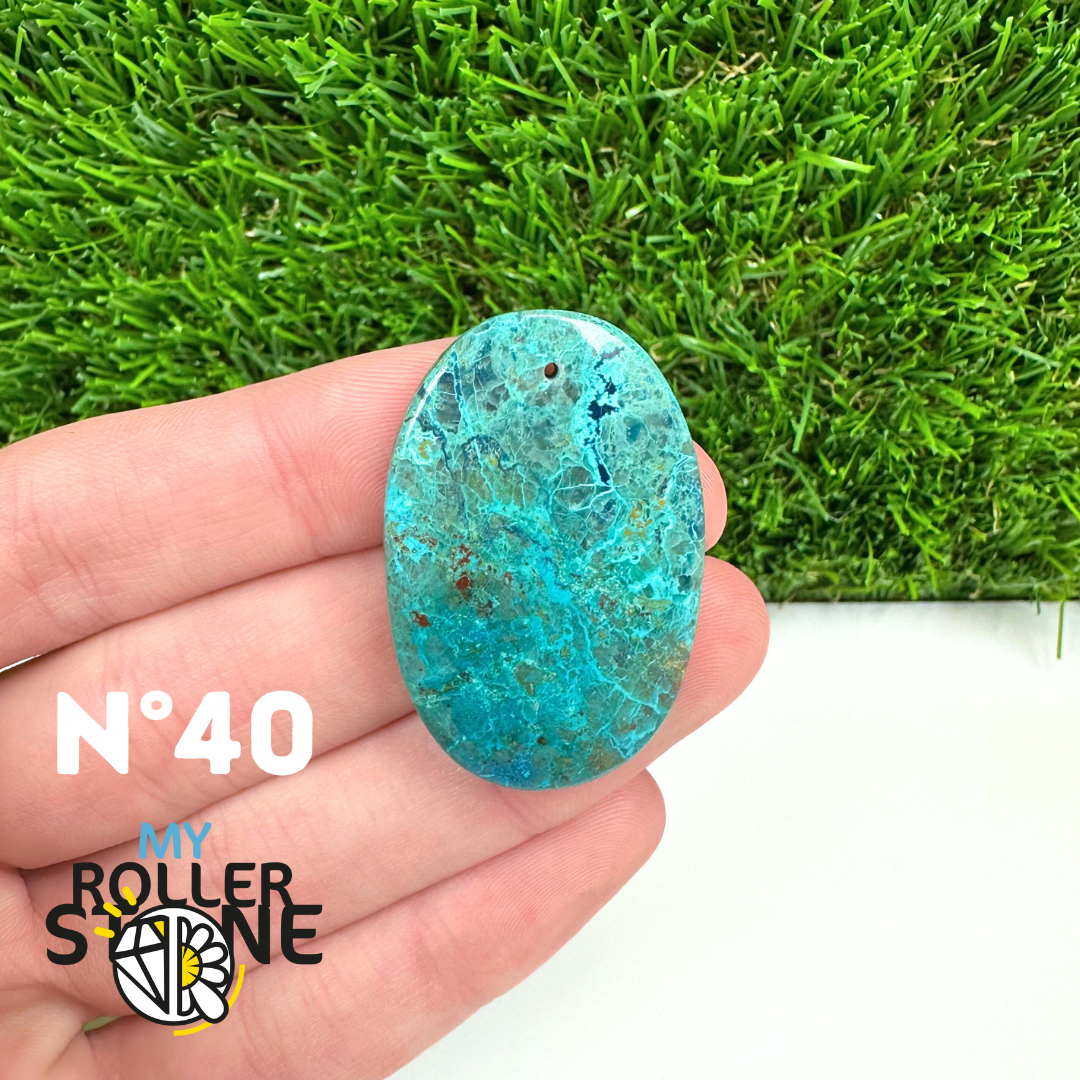 Pendentif Percé Shattuckite 5A