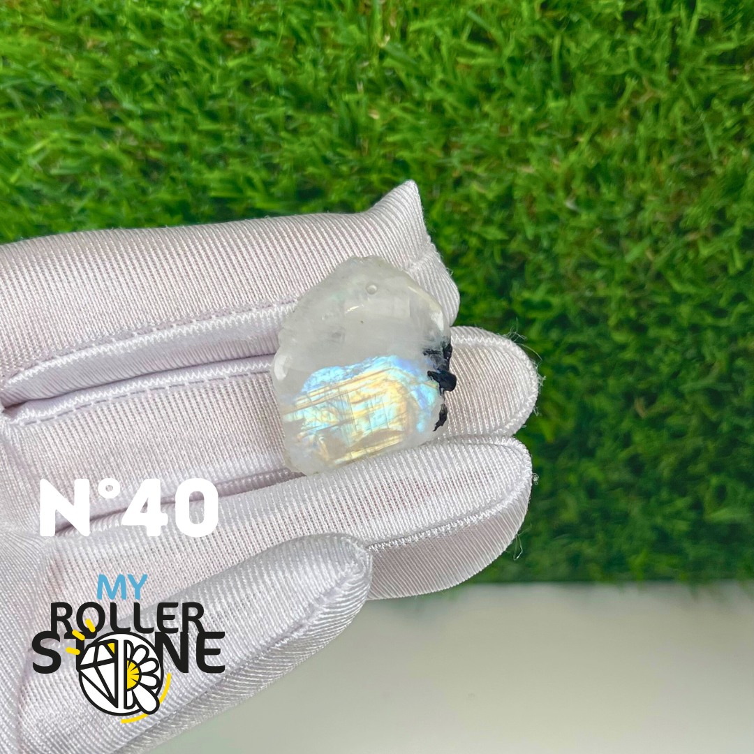 Pendentif Percé Pieristérite tranche semi brute 5A