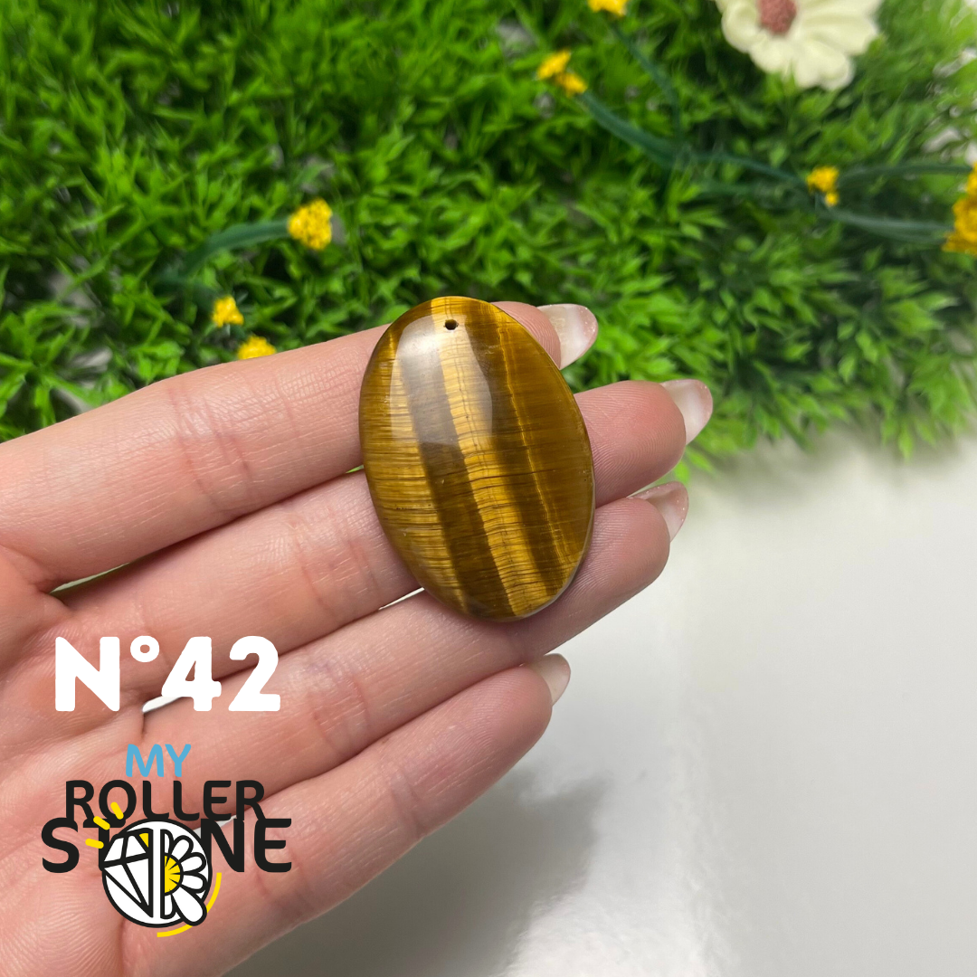 Pendentif Oeil de Tigre 5A percé