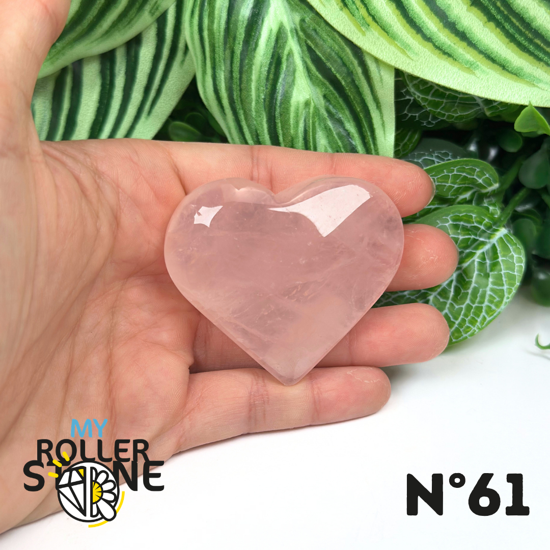 Cœur en Quartz rose