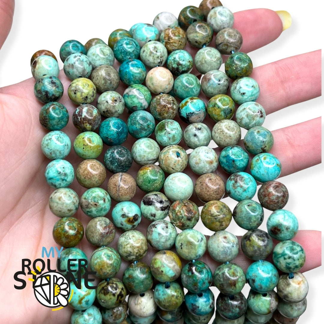 Perle Turquoise  Hubei 8 MM