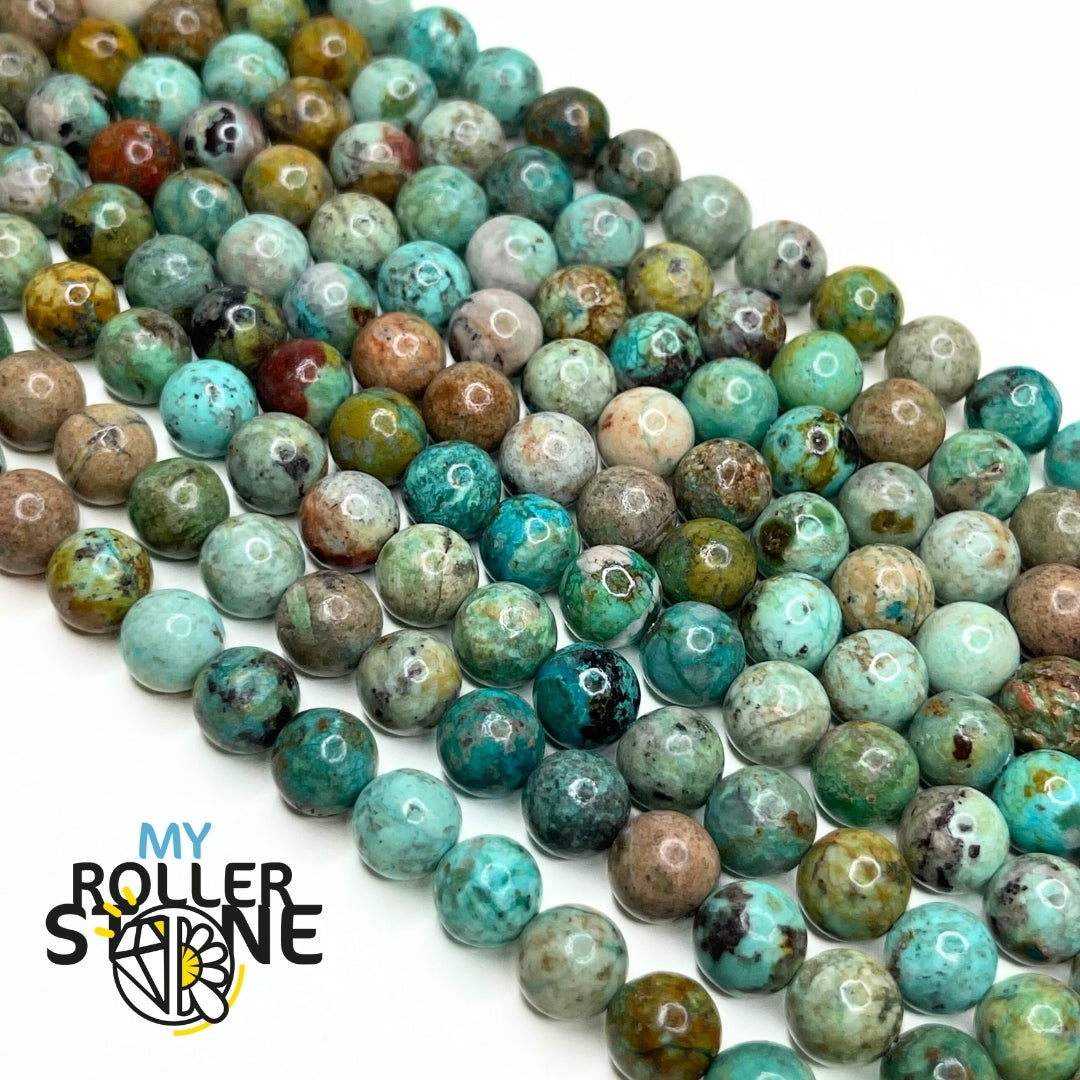 Perle Turquoise  Hubei 8 MM