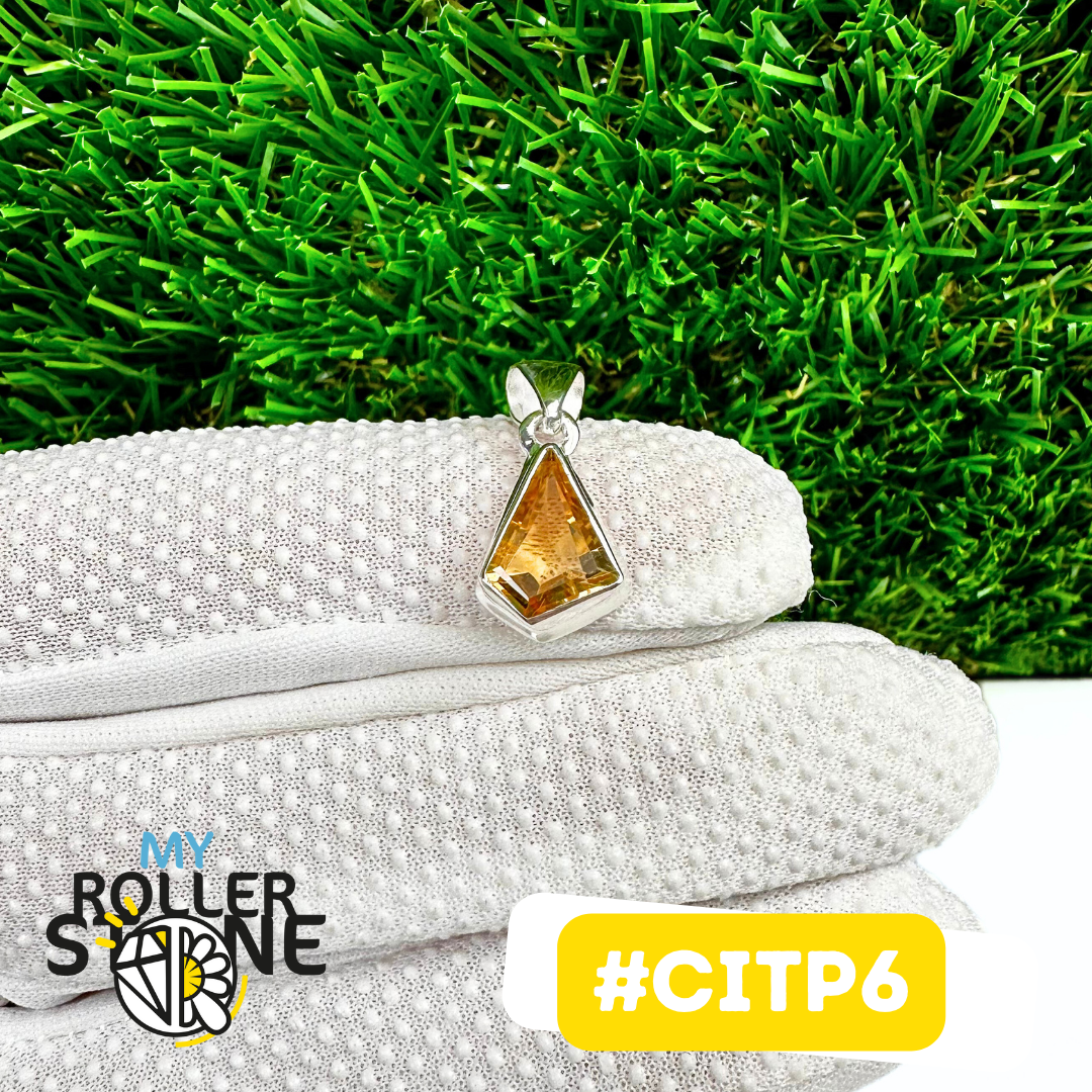 Pendentif Citrine Argent 925 (CITP6)