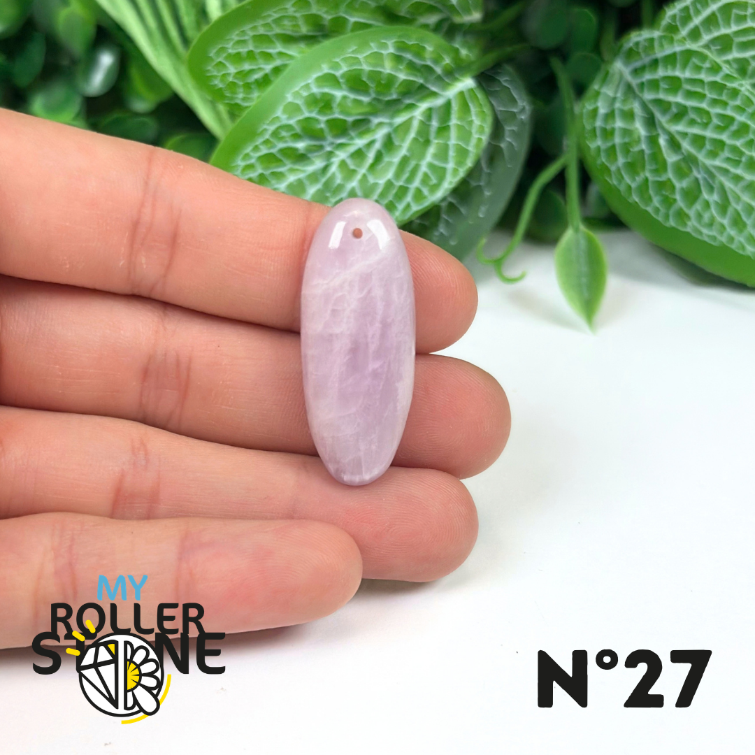 Pendentif Kunzite 5A percé