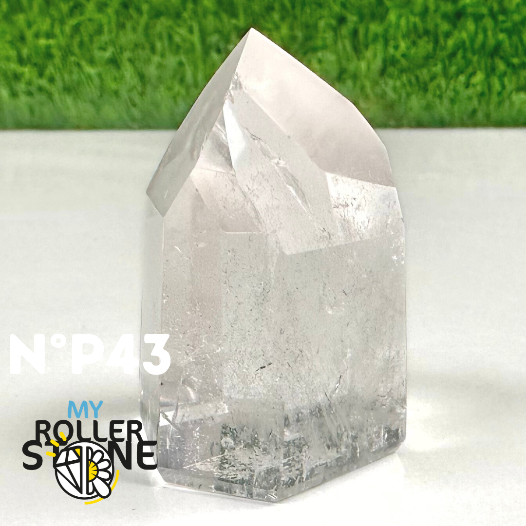 Pointe en Cristal de Roche Petite Taille