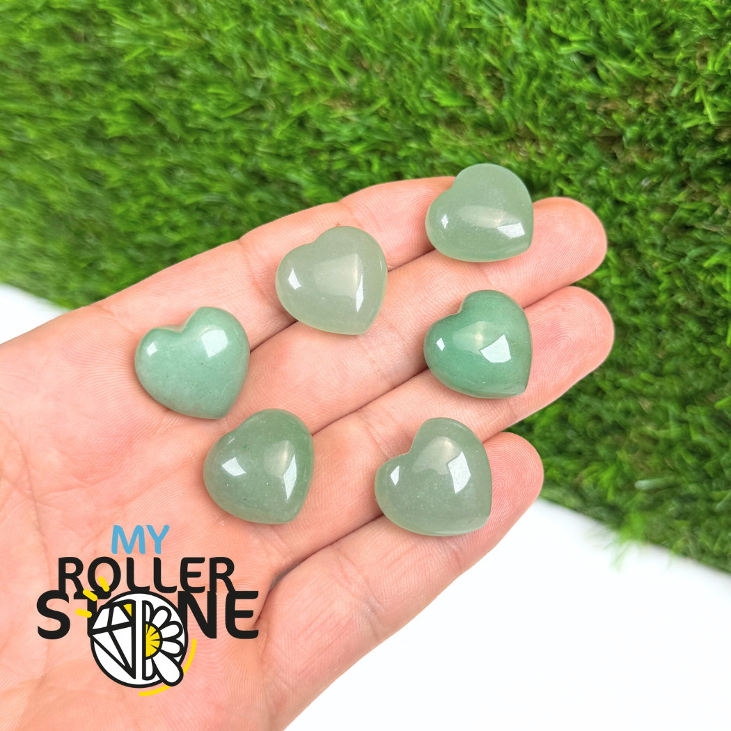 Coeur en Aventurine Verte