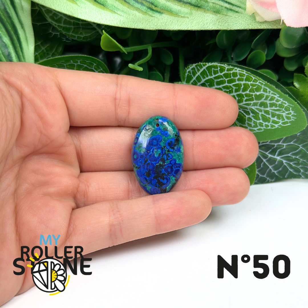 Pendentif Azurite Malachite 5A