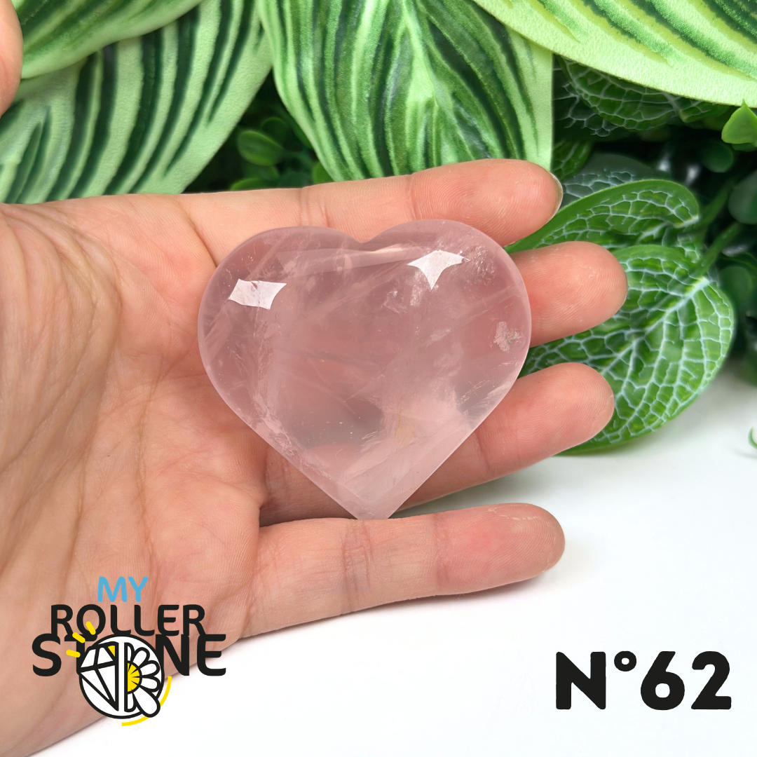 Cœur en Quartz rose