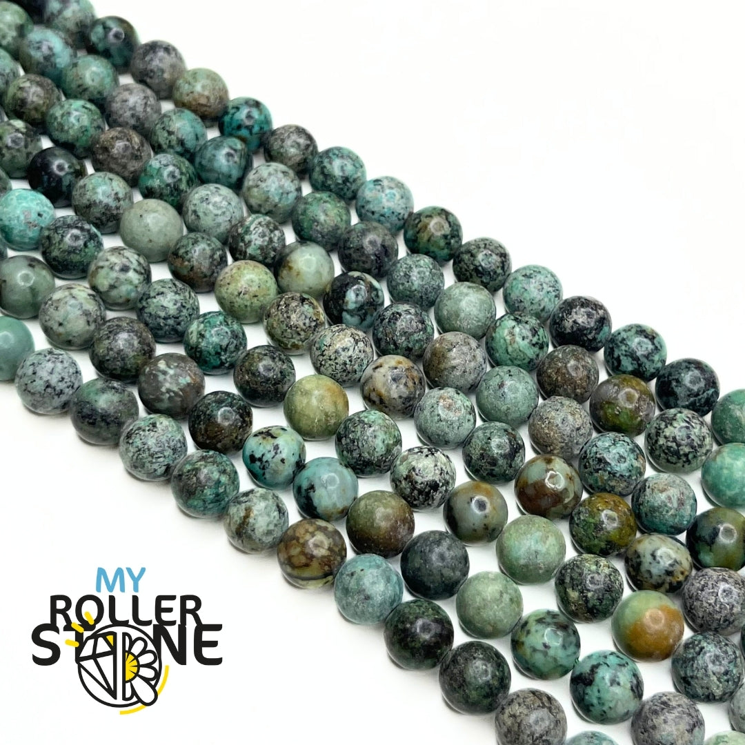 Perles turquoise africaine