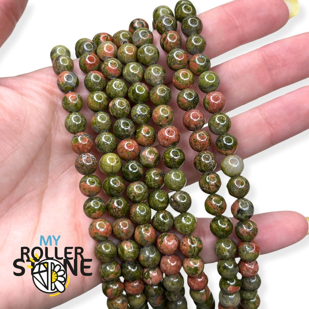 Perle Unakite 6 MM