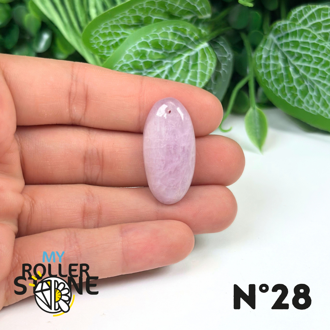 Pendentif Kunzite 5A percé