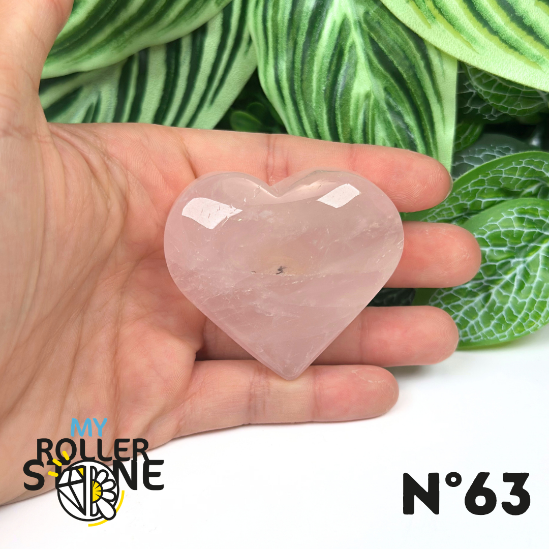 Cœur en Quartz rose