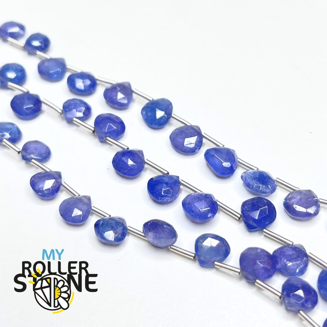 Perle Tanzanite Goutte 7/8 mm 5A