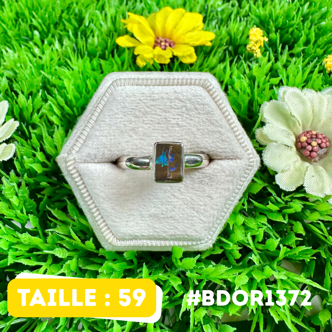 Bague Opale Boulder Argent 925 #BDOR1372