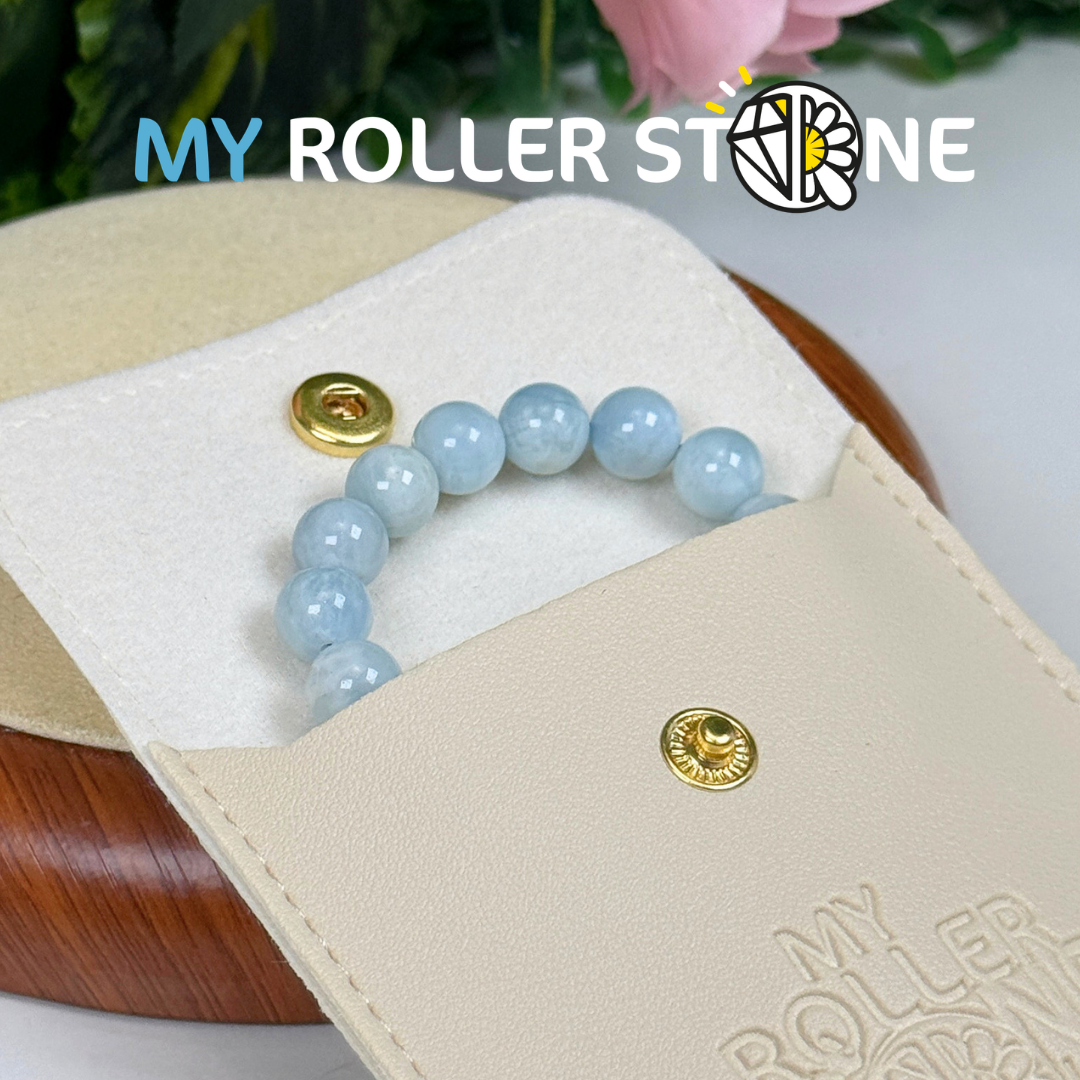 Bracelet en Aigue-Marine 3A