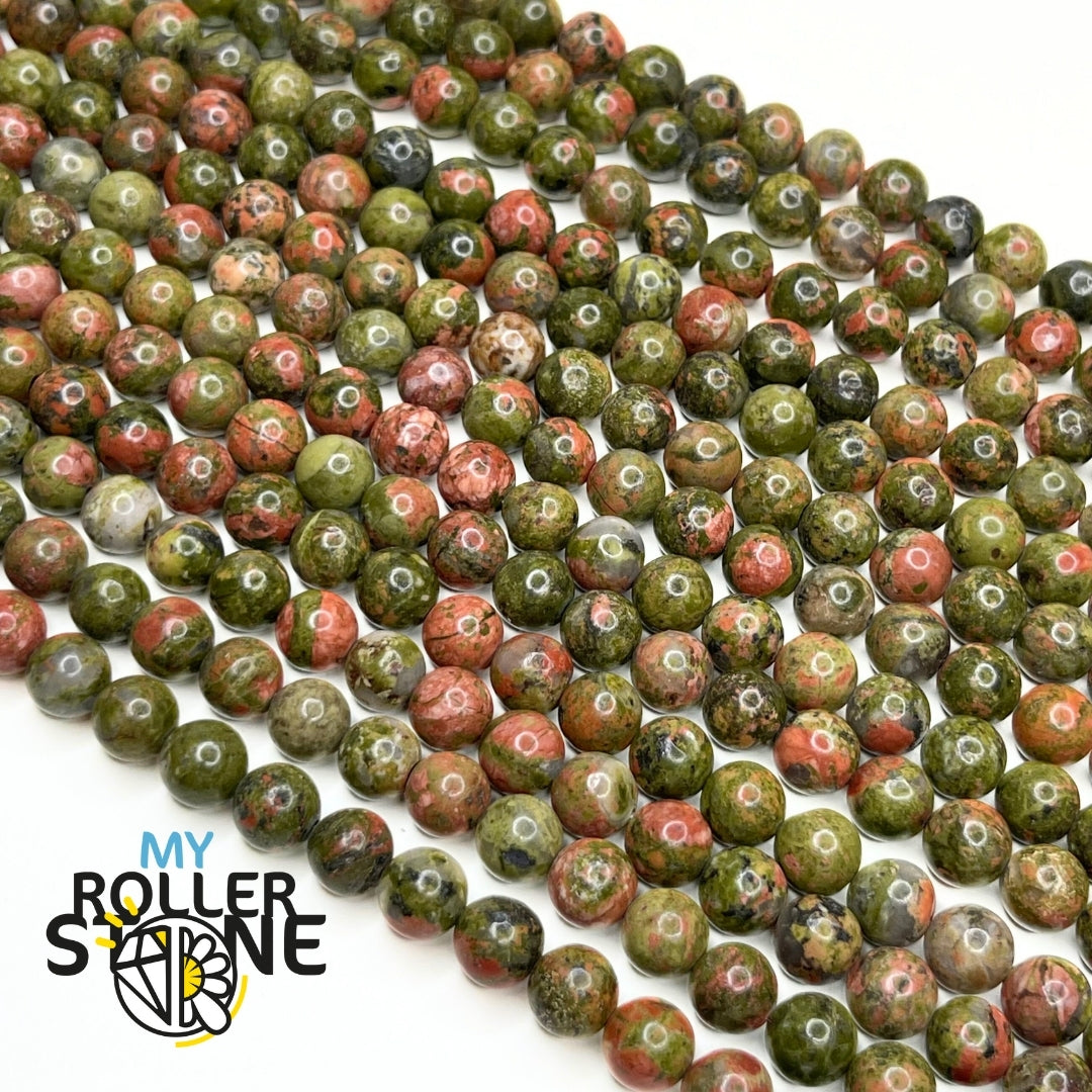 Perle Unakite 4 MM