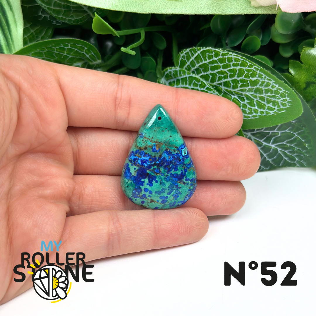 Pendentif Azurite Malachite 5A