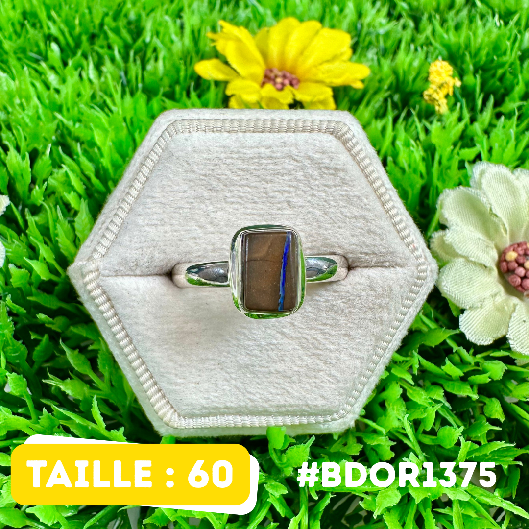 Bague Opale Boulder Argent 925 #BDOR1375