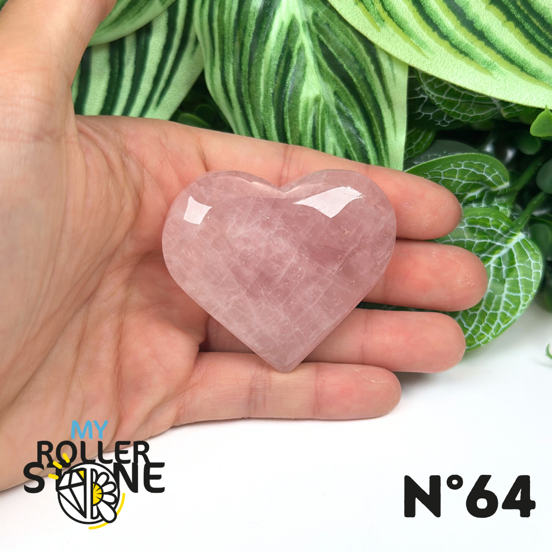 Cœur en Quartz rose
