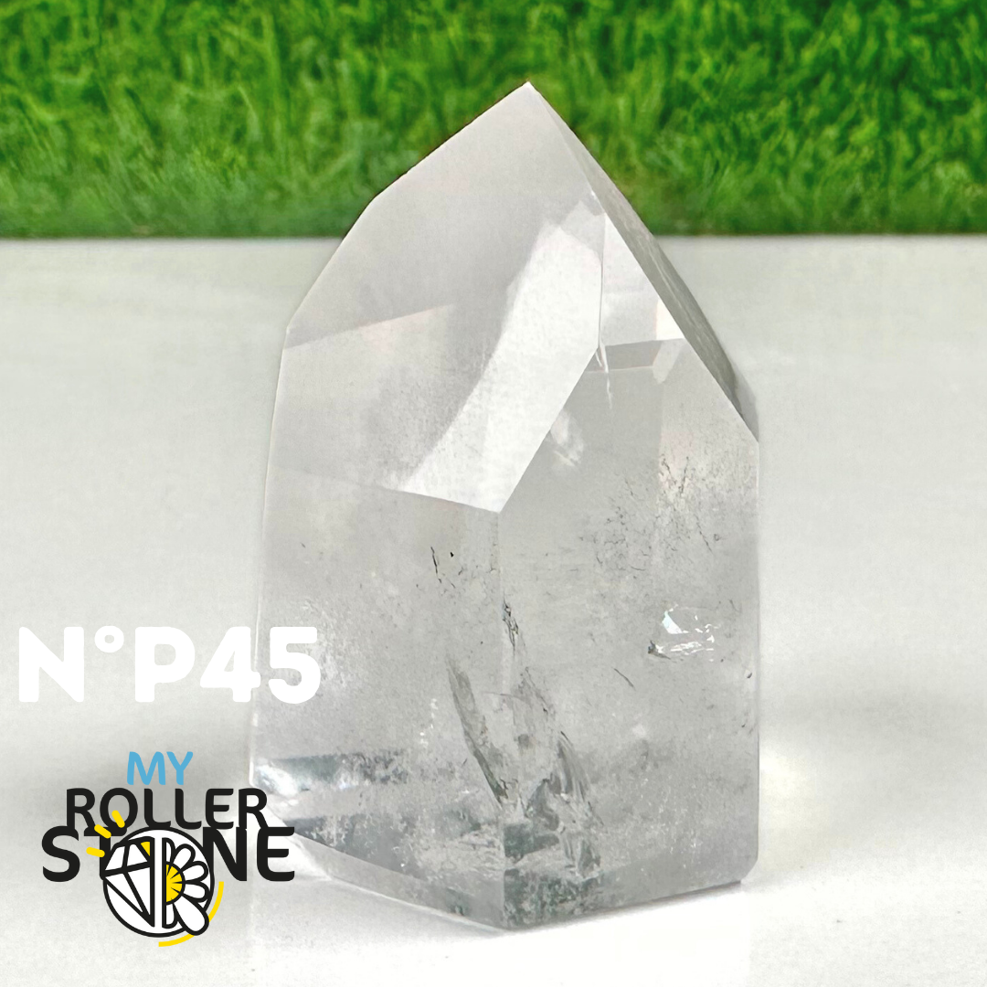Pointe en Cristal de Roche Petite Taille